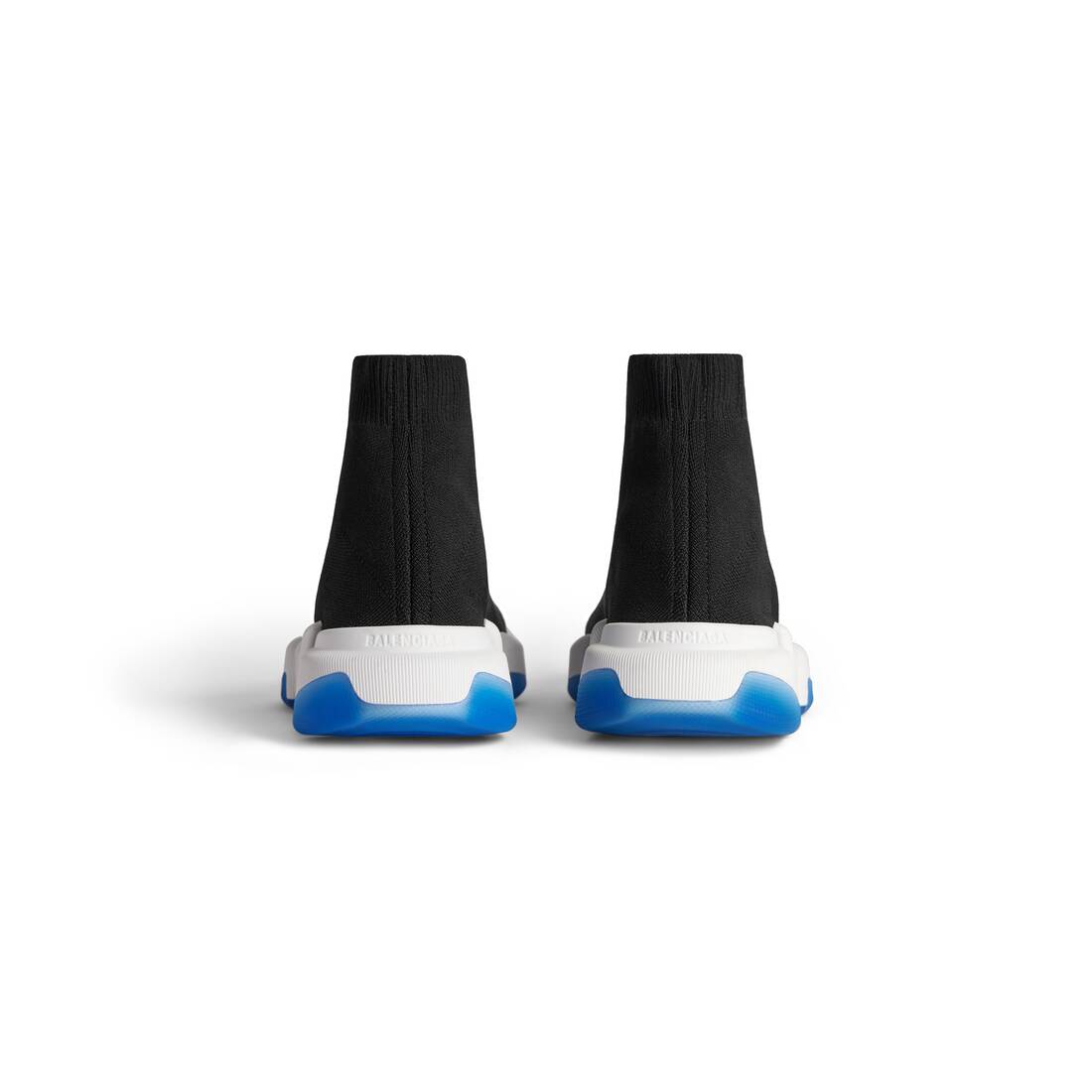 Men’s Speed 2.0 Clear Sole Recycled Knit Sneaker in Black - Image 5